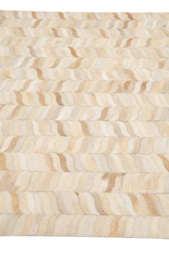3' 11 x 5' 10 Cowhide Stocks Rug