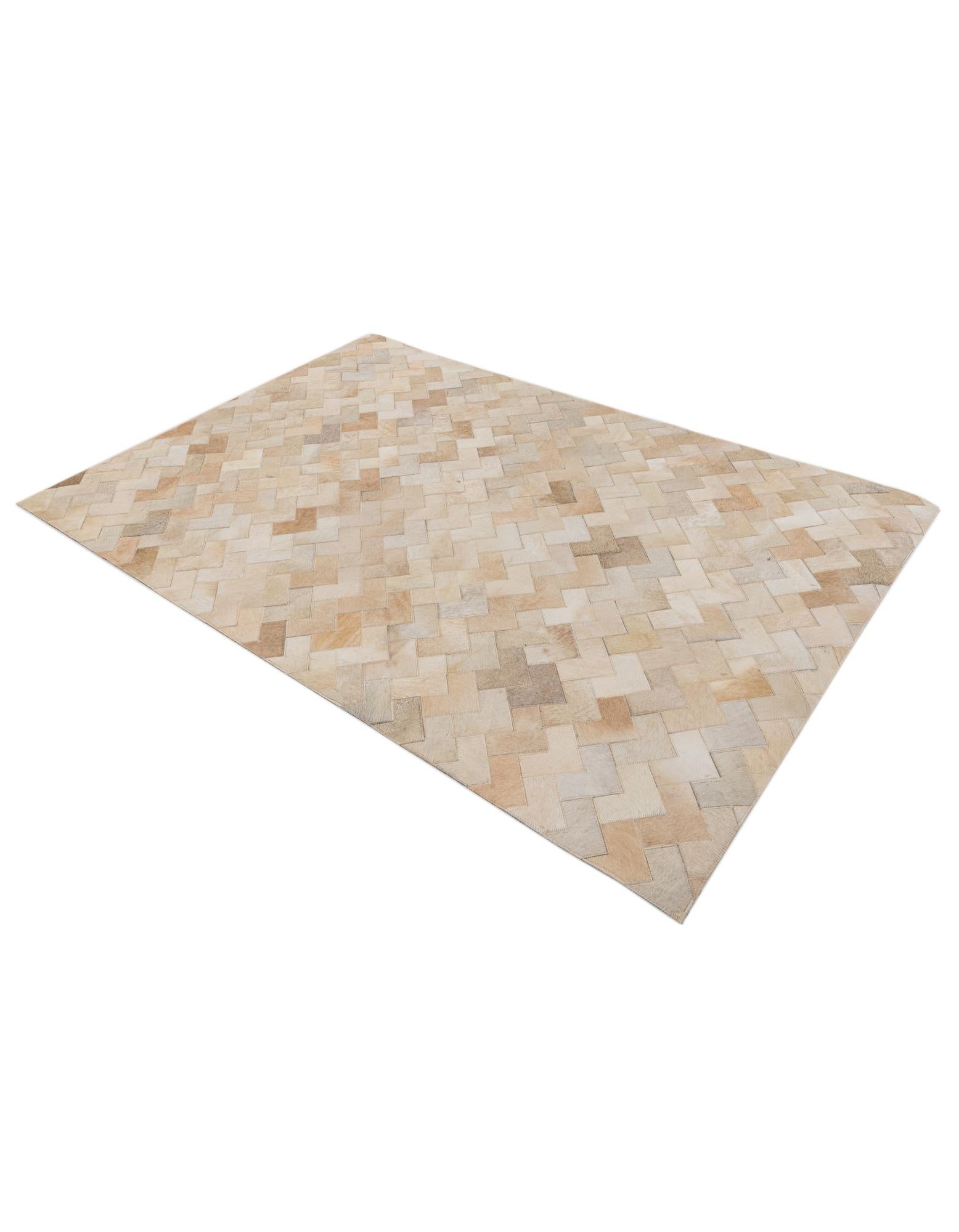 4' 1 x 5' 11 Cowhide Stocks Rug