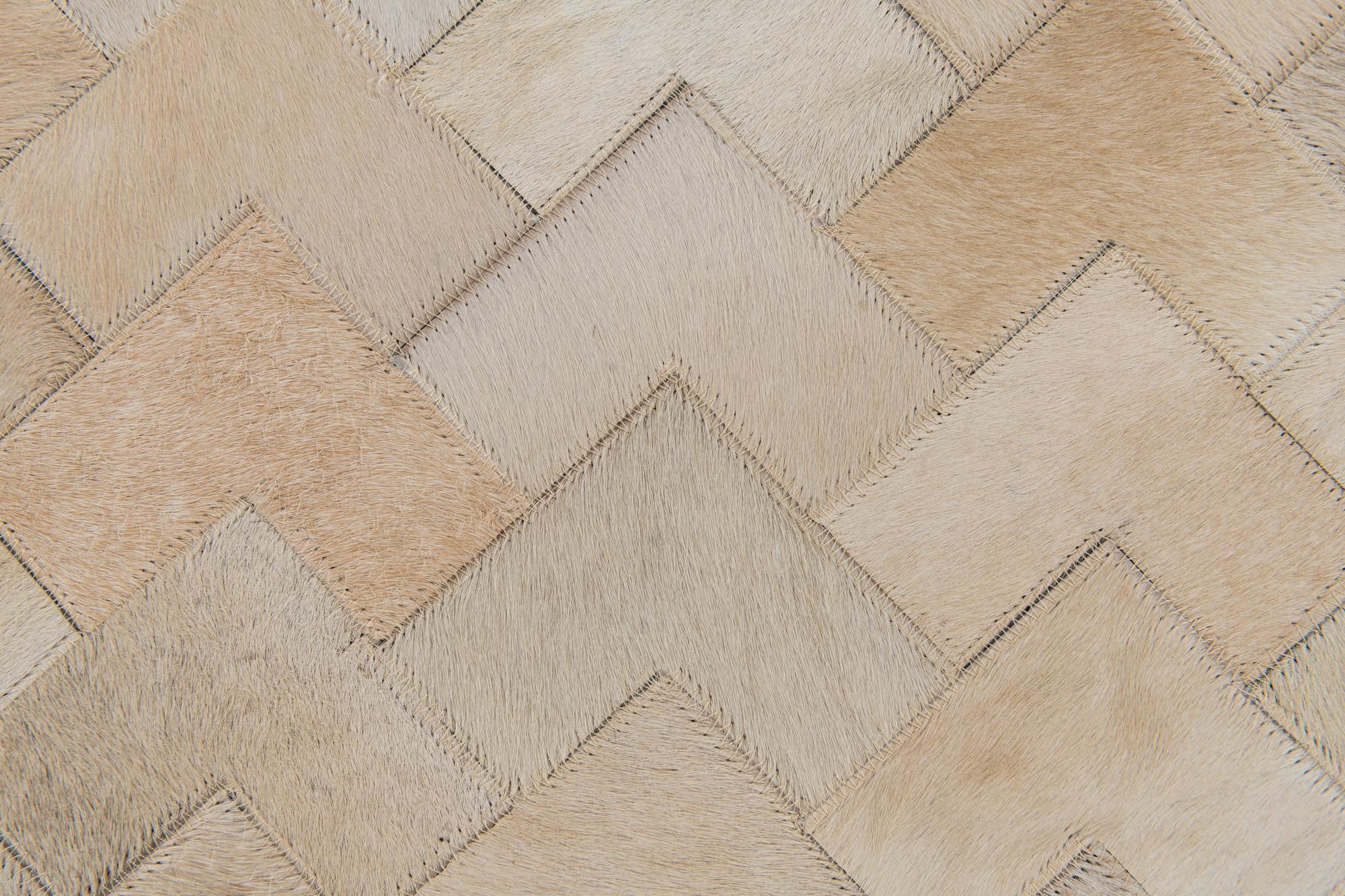 4' 1 x 5' 11 Cowhide Stocks Rug