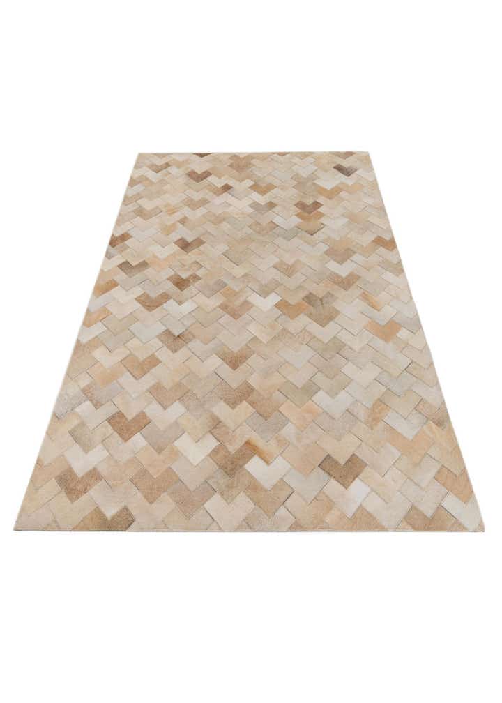 4' 1 x 5' 11 Cowhide Stocks Rug