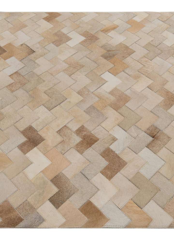 4' 1 x 5' 11 Cowhide Stocks Rug