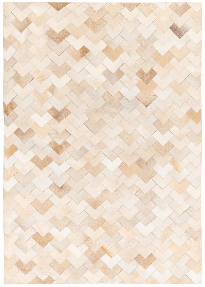 4' 1 x 5' 11 Cowhide Stocks Rug
