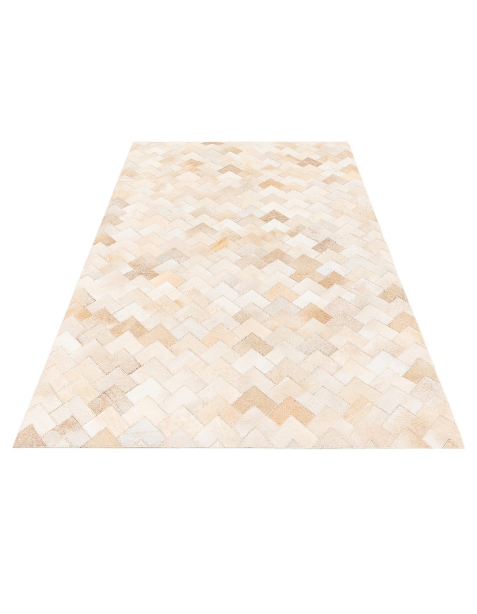 4' 1 x 6' 1 Cowhide Stocks Rug