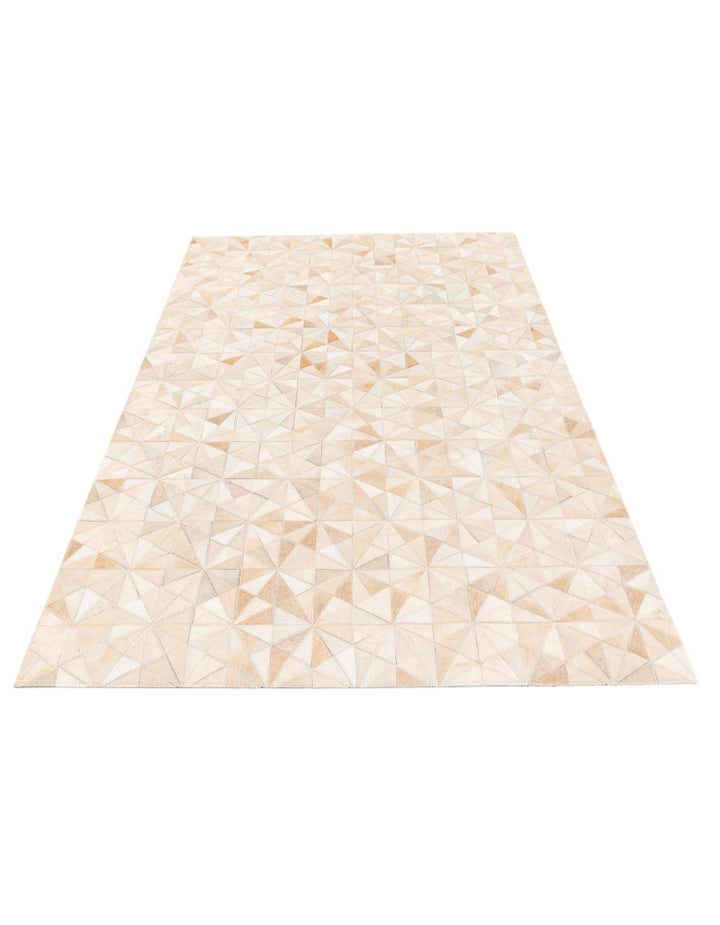 4' x 6' Cowhide Stocks Rug