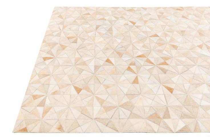 Detail image of 4' x 6' Cowhide Stocks Rug