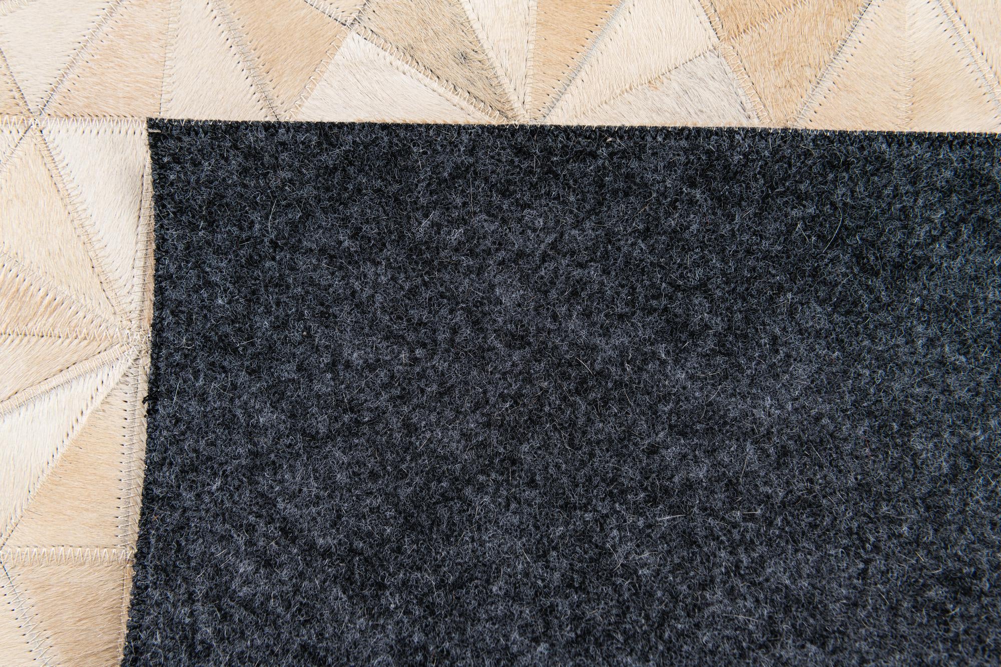 4' x 6' Cowhide Stocks Rug