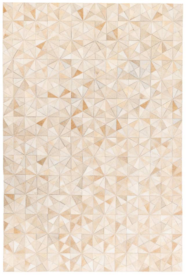 Detail image of 4' x 6' Cowhide Stocks Rug
