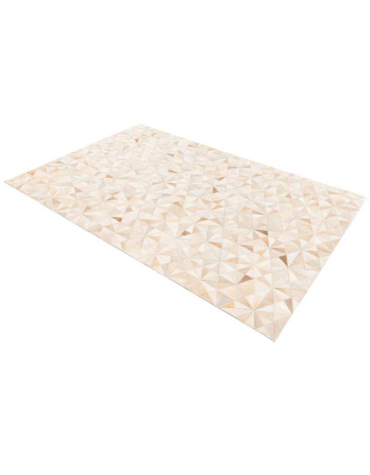 4' x 6' Cowhide Stocks Rug