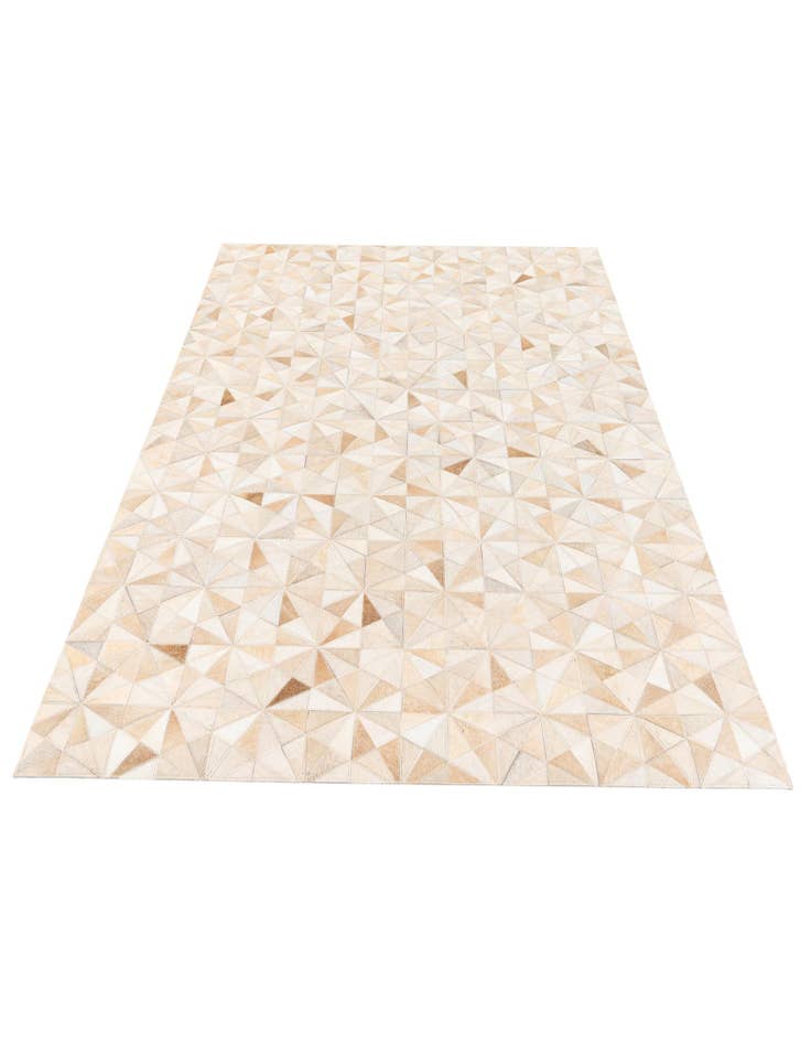 Detail image of 4' x 6' Cowhide Stocks Rug