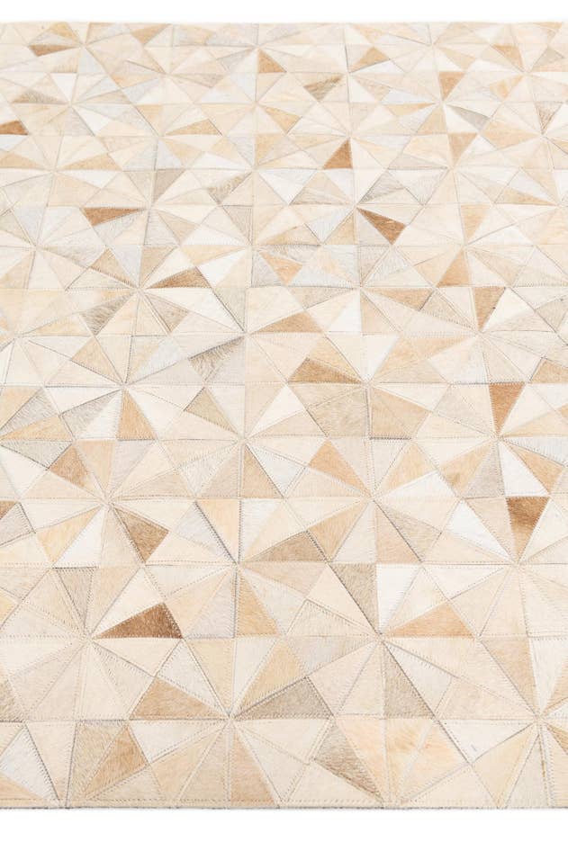 Detail image of 4' x 6' Cowhide Stocks Rug