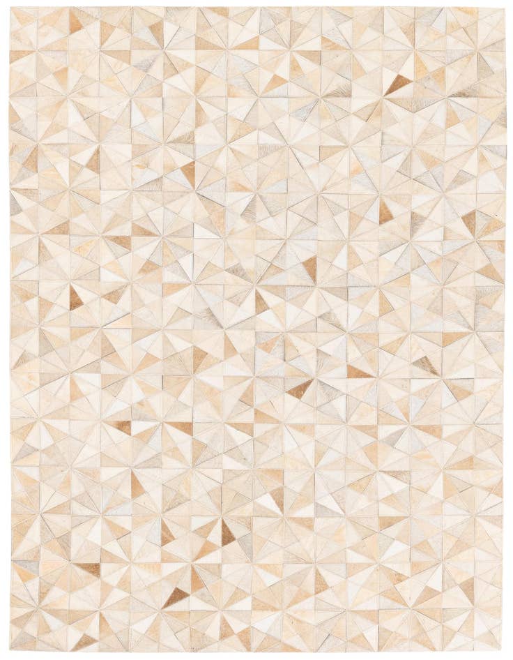 Detail image of 4' x 6' Cowhide Stocks Rug