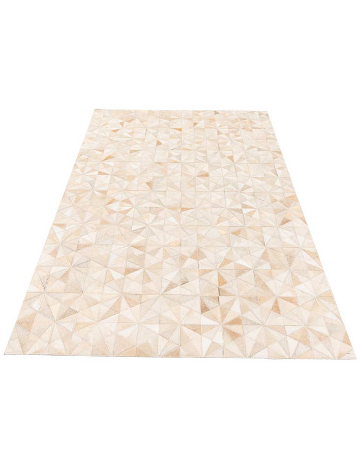 Detail image of 3' 11 x 6' Cowhide Stocks Rug
