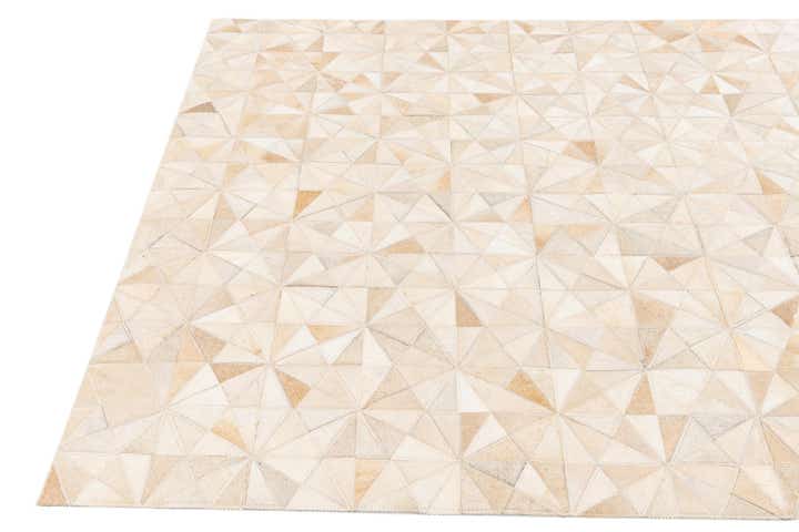 3' 11 x 6' Cowhide Stocks Rug