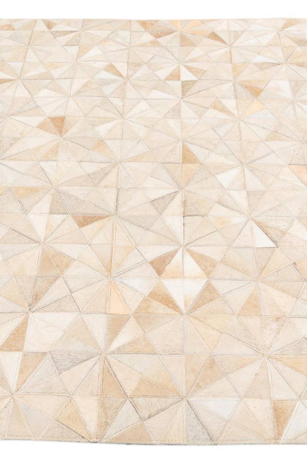 Detail image of 3' 11 x 6' Cowhide Stocks Rug
