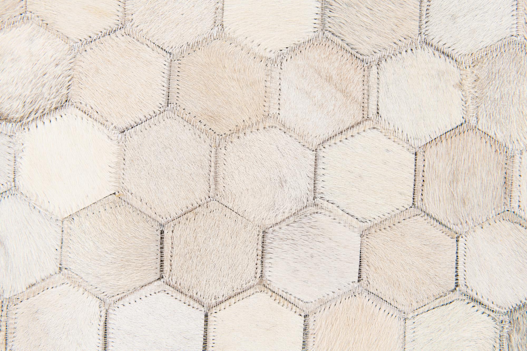 4' 10 x 7' 9 Cowhide Stocks Rug