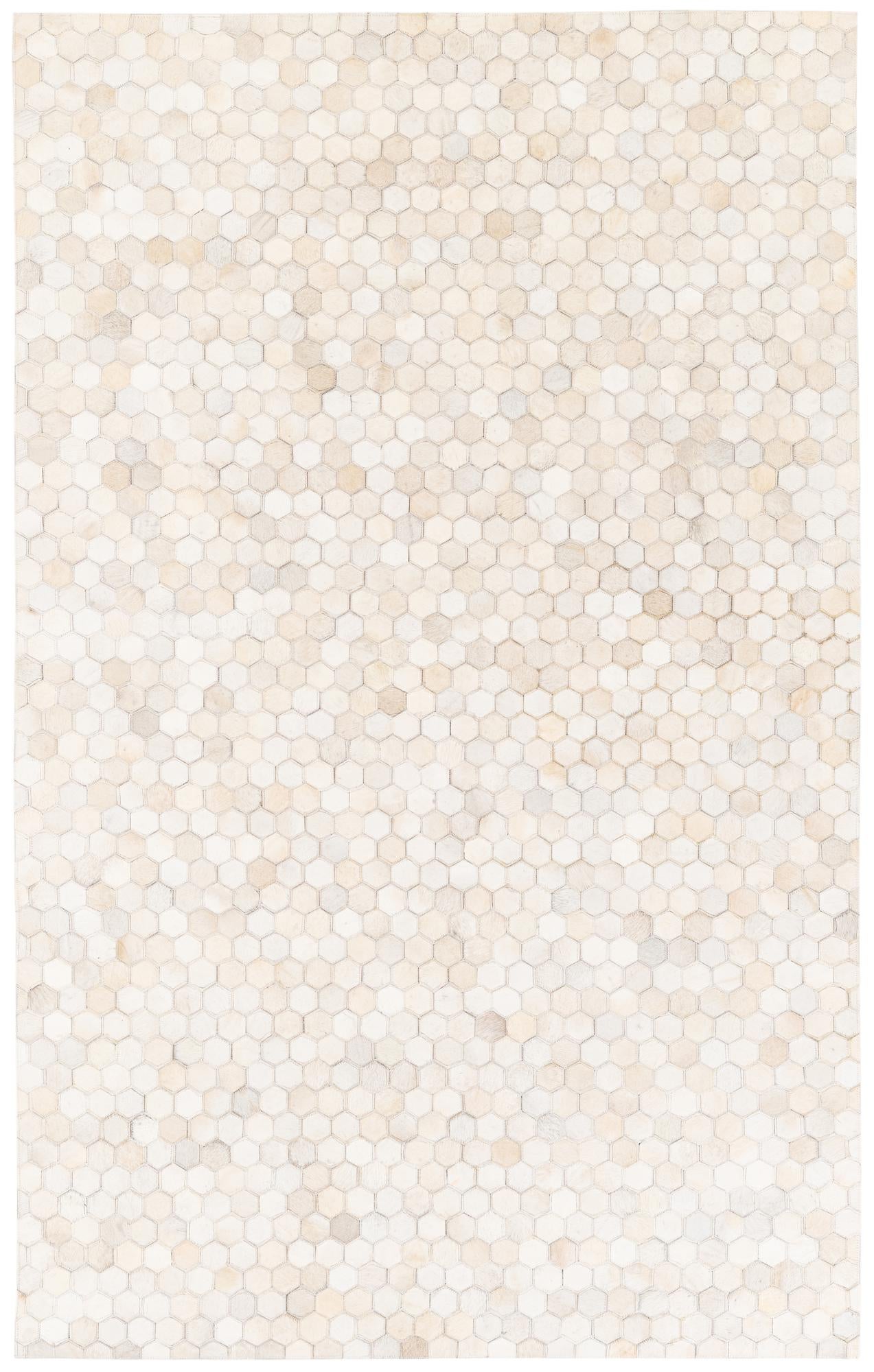4' 10 x 7' 9 Cowhide Stocks Rug