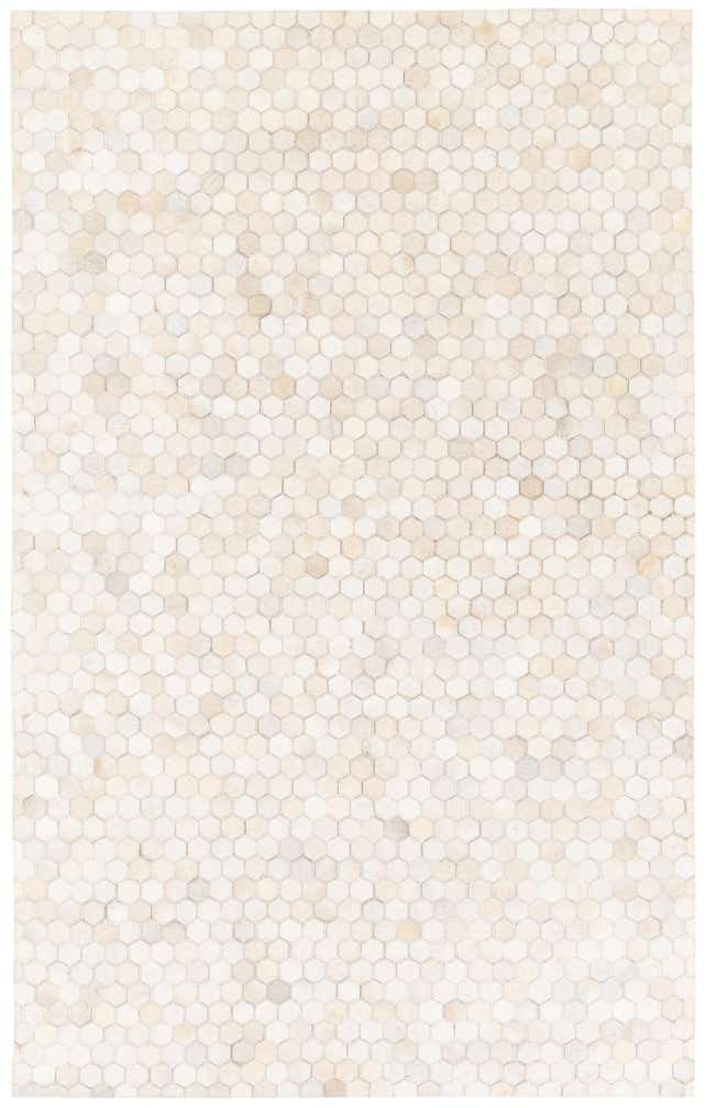 4' 10 x 7' 9 Cowhide Stocks Rug