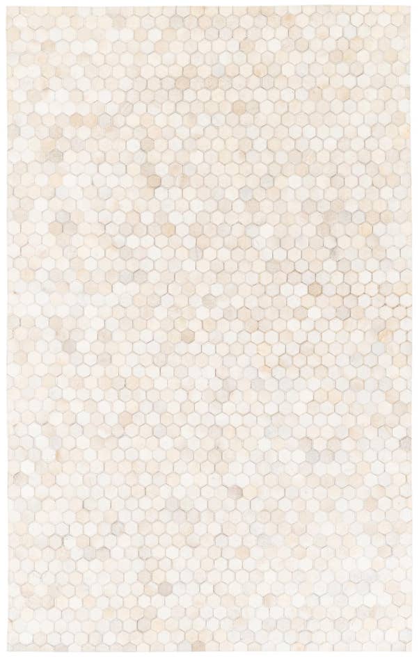 Detail image of 4' 10 x 7' 9 Cowhide Stocks Rug