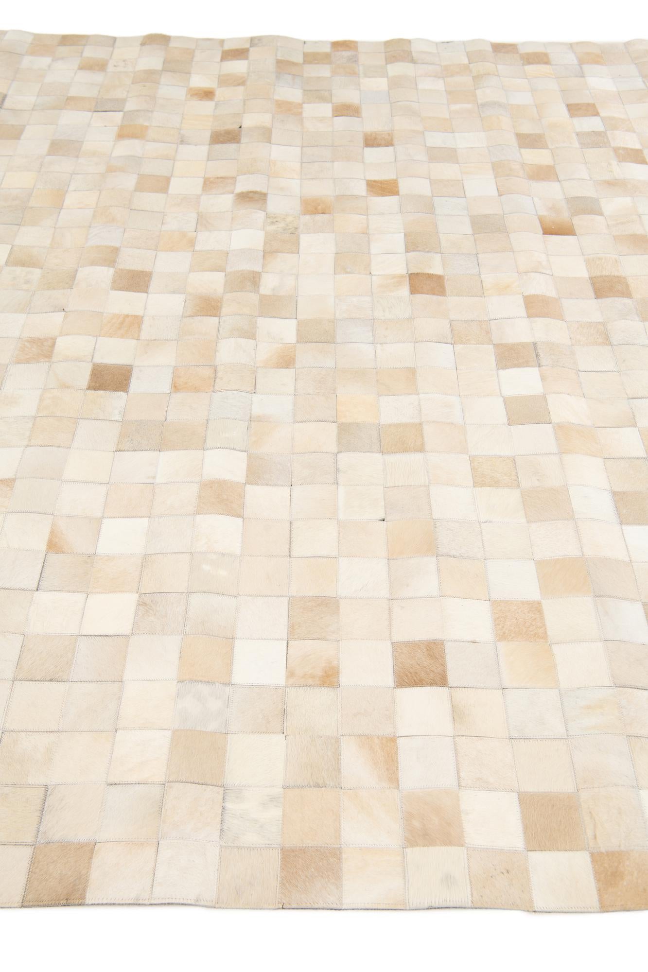 8' x 9' 10 Cowhide Stocks Rug