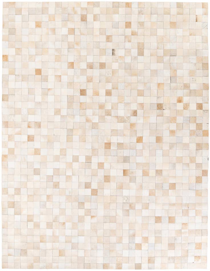Detail image of 8' x 9' 10 Cowhide Stocks Rug