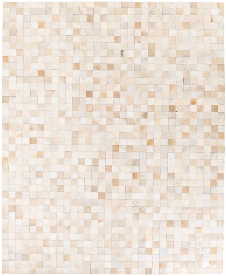 Detail image of 8' x 9' 10 Cowhide Stocks Rug