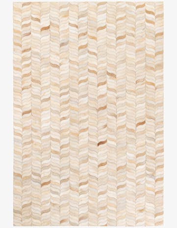 4' x 5' 11 Cowhide Stocks Rug