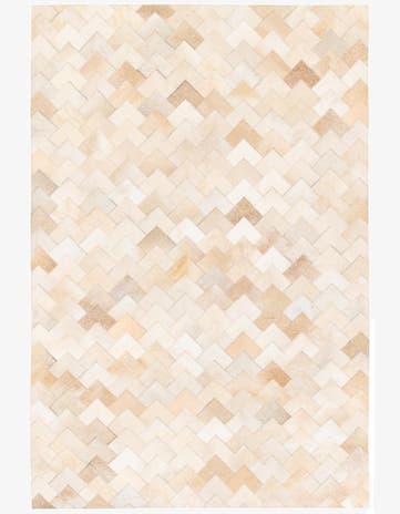 4' 1 x 6' 1 Cowhide Stocks Rug