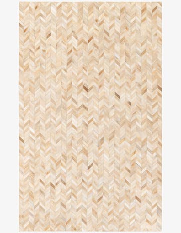 5' x 8' 1 Cowhide Stocks Rug