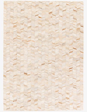 5' 9 x 7' 10 Cowhide Stocks Rug