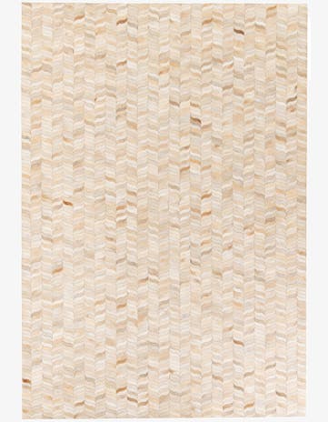 6' 8 x 9' 9 Cowhide Stocks Rug