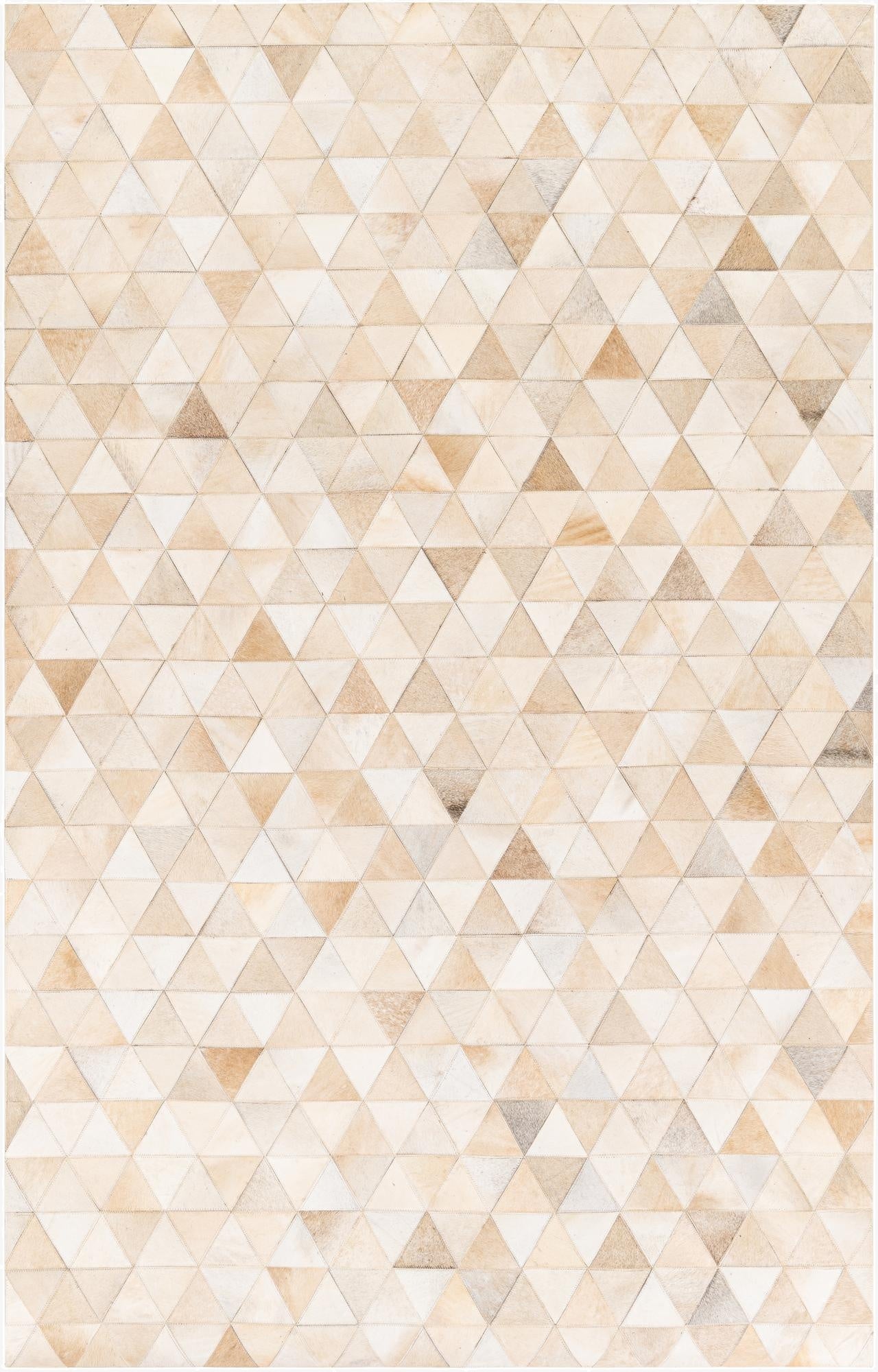 5' 2 x 8' 1 Cowhide Stocks Rug