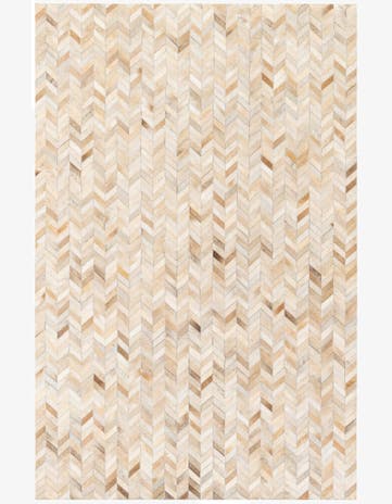 5' 1 x 7' 10 Cowhide Stocks Rug