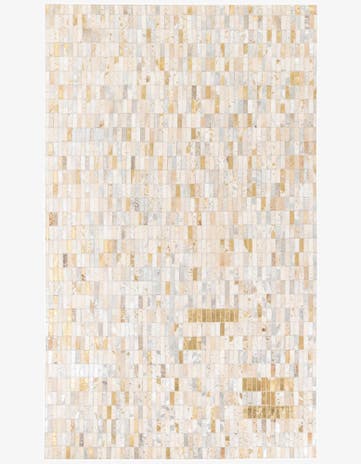 4' 10 x 8' 2 Cowhide Stocks Rug