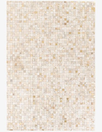 5' 2 x 7' 5 Cowhide Stocks Rug