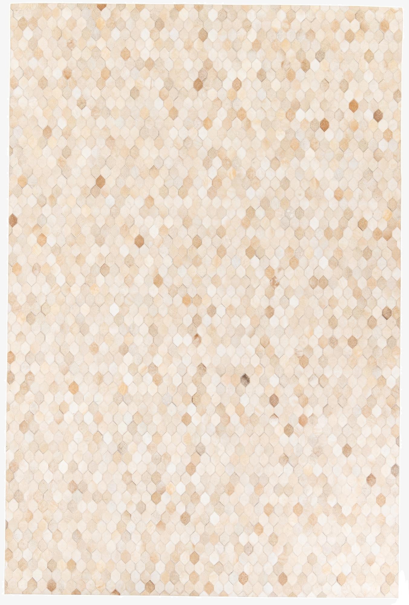 6' 8 x 10' Cowhide Stocks Rug