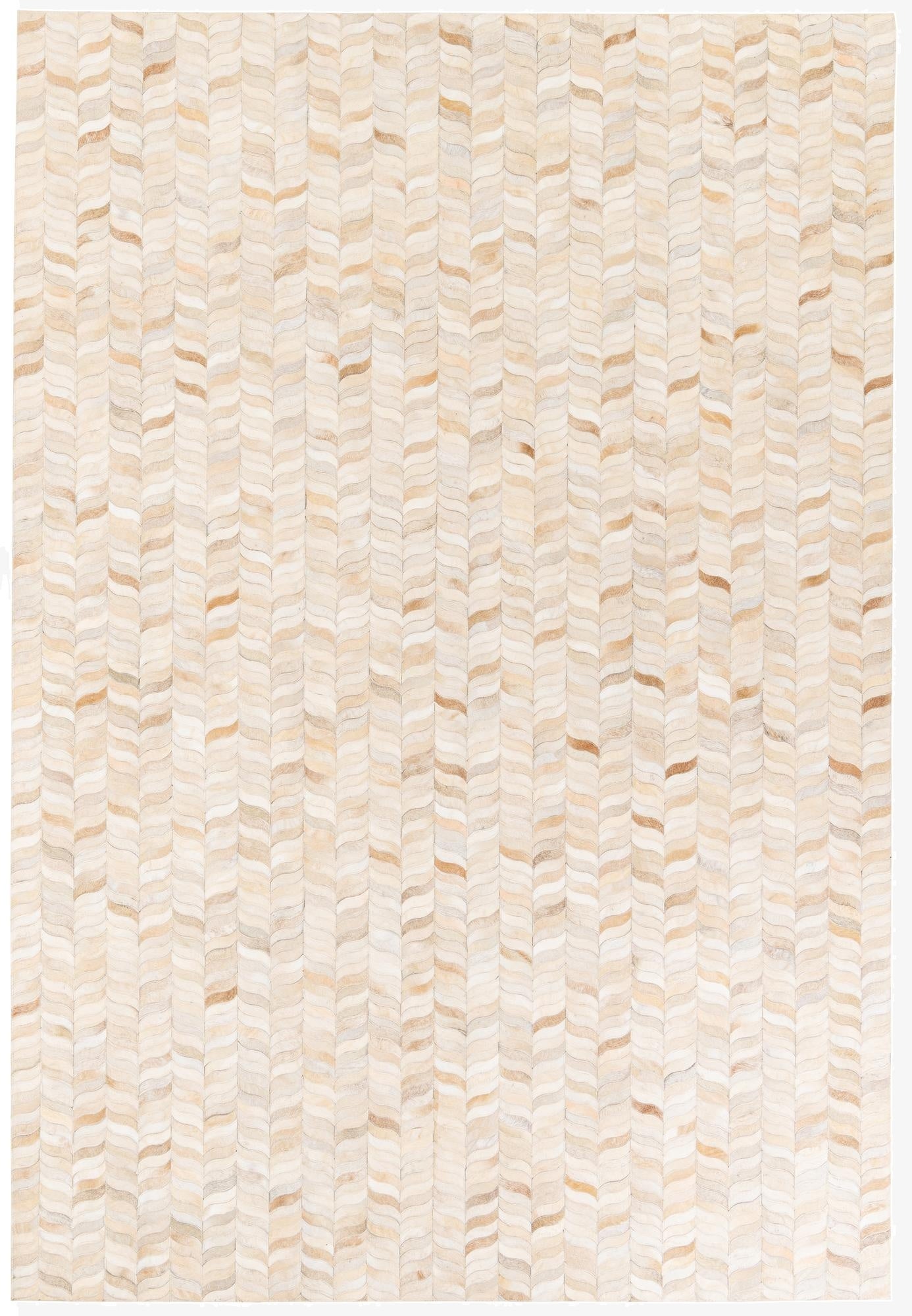 6' 8 x 9' 9 Cowhide Stocks Rug