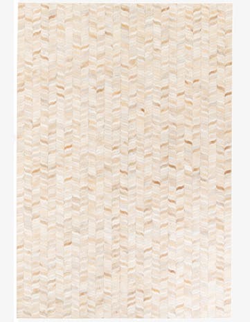 6' 8 x 9' 9 Cowhide Stocks Rug