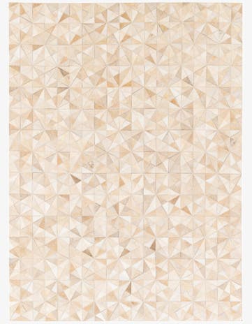 4' 9 x 6' 6 Cowhide Stocks Rug