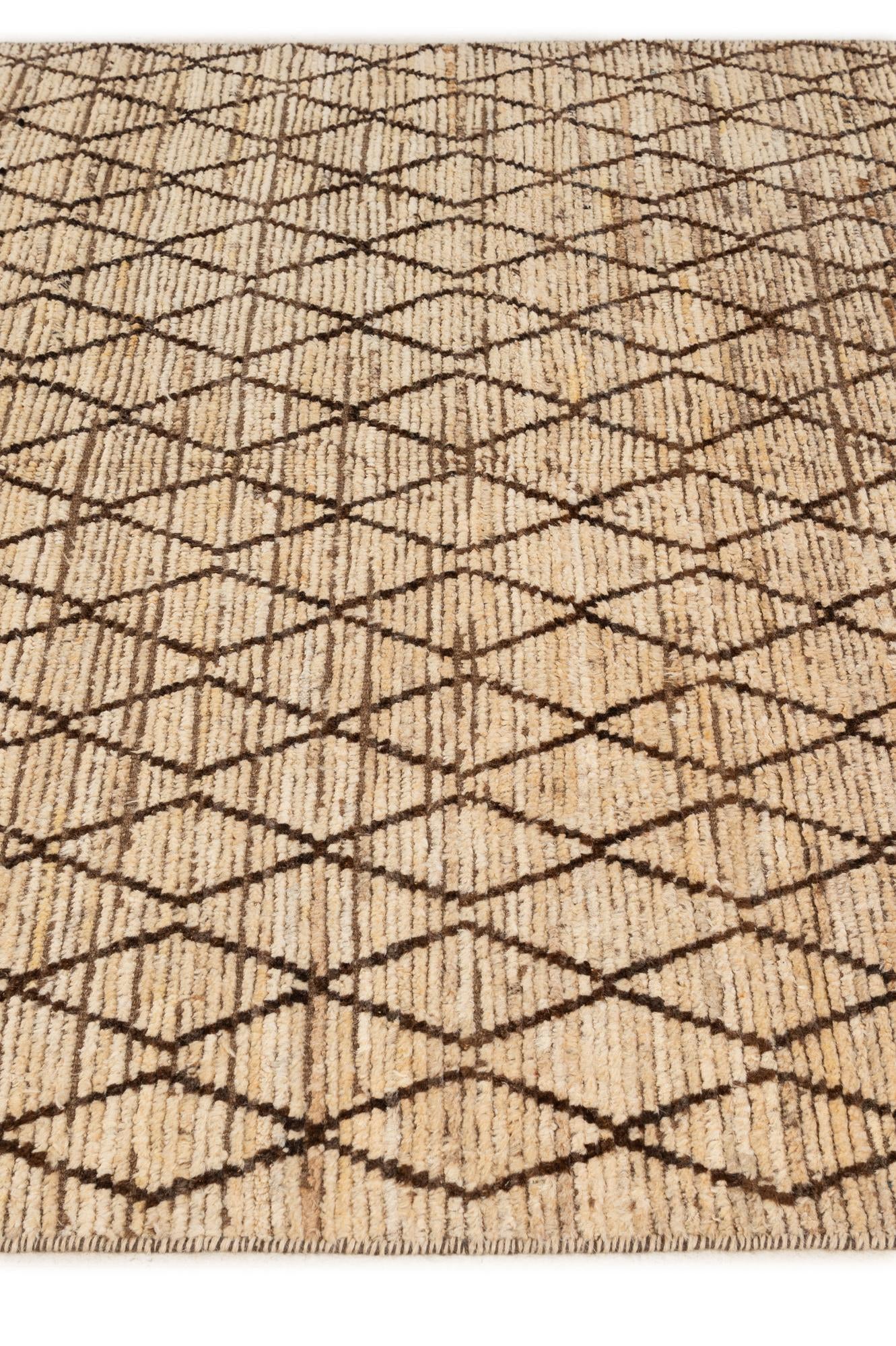 5' 2 x 6' 4 Hand Knotted Darya Wool Rug