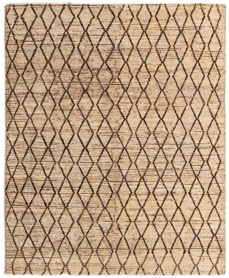 Detail image of 5' 2 x 6' 4 Hand Knotted Darya Wool Rug