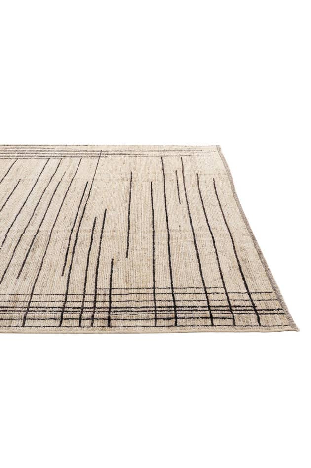 Detail image of 8' 3 x 9' 10 Hand Knotted Darya Wool Rug