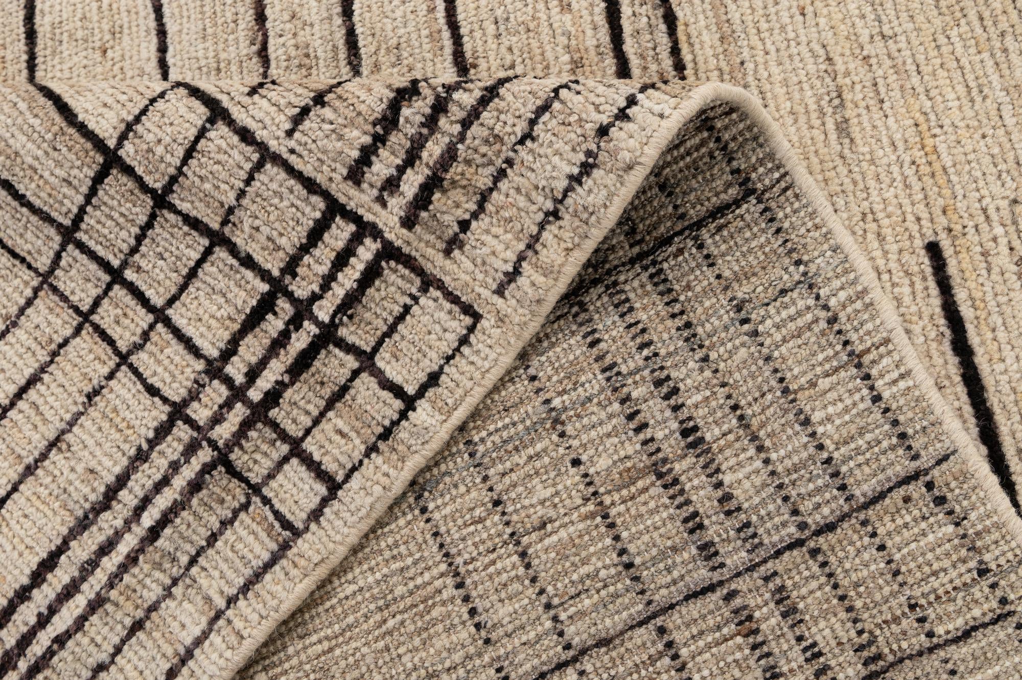 8' 3 x 9' 10 Hand Knotted Darya Wool Rug
