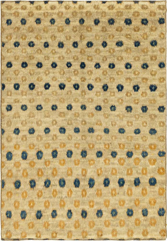 6' 6 x 9' 4 Hand Knotted Darya Wool Rug