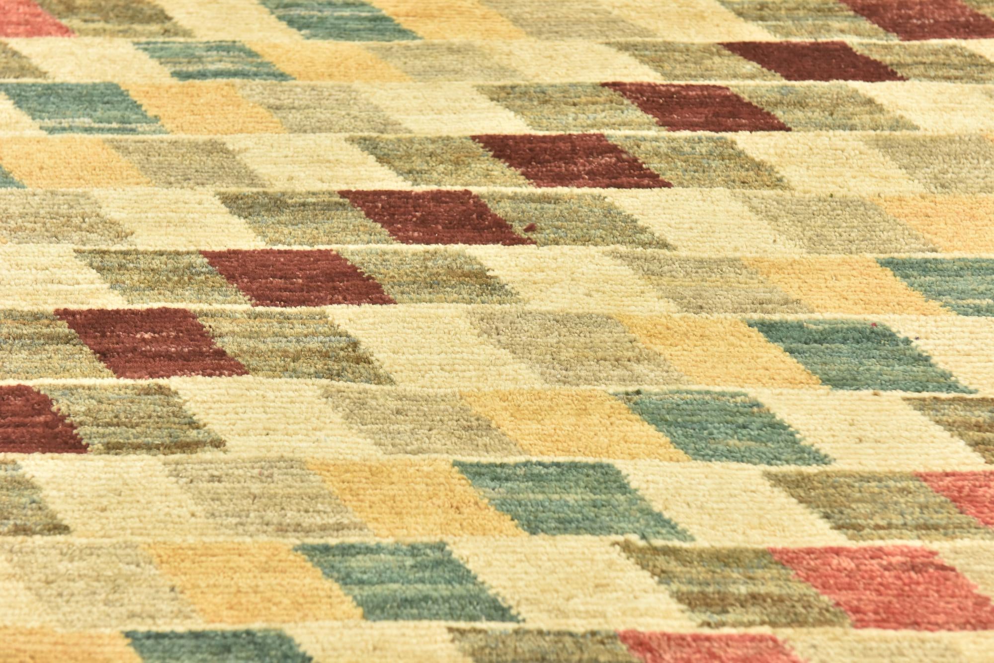 4' 1 x 5' 9 Hand Knotted Darya Oriental Rug