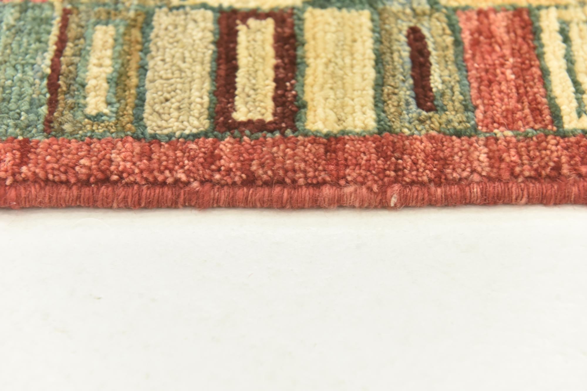 4' 1 x 5' 9 Hand Knotted Darya Oriental Rug