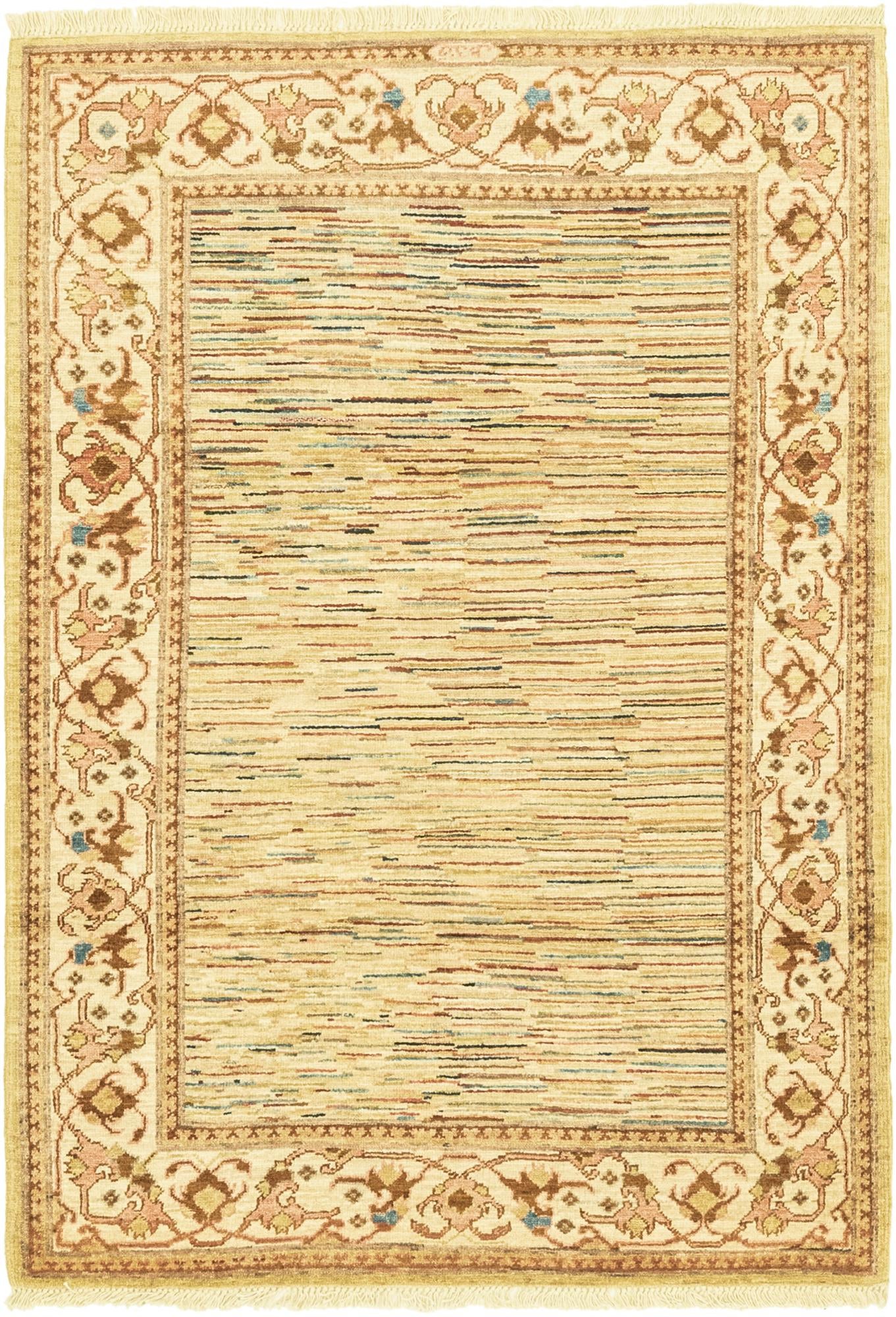 3' 9 x 5' 5 Hand Knotted Darya Oriental Rug