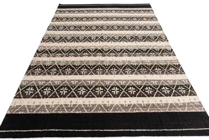 10' 4 x 14' 4 Hand Knotted Darya Wool Rug