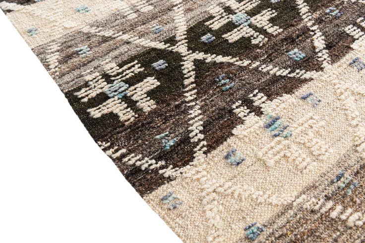 Detail image of 10' 4 x 14' 4 Hand Knotted Darya Wool Rug
