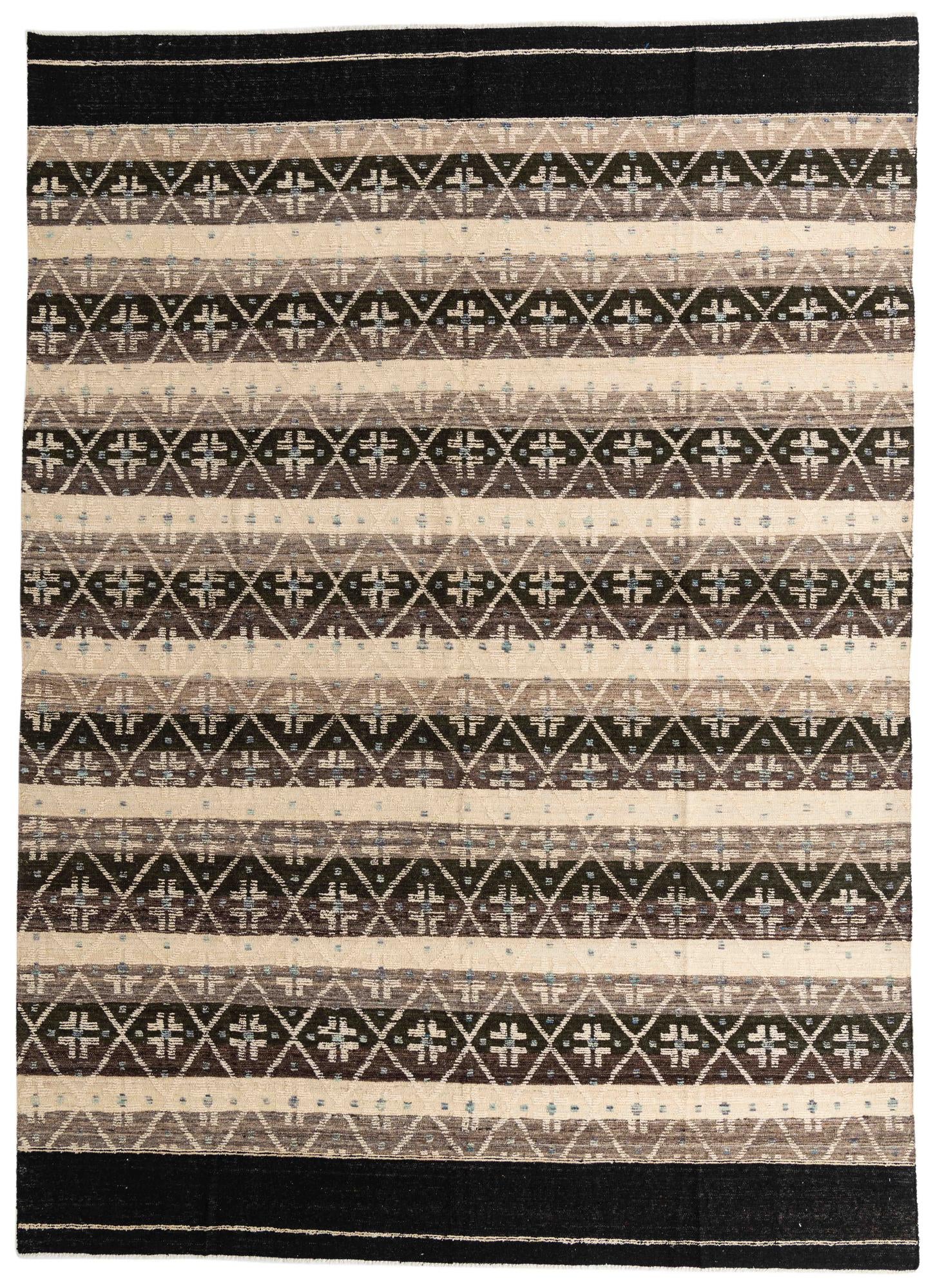 10' 4 x 14' 4 Hand Knotted Darya Wool Rug
