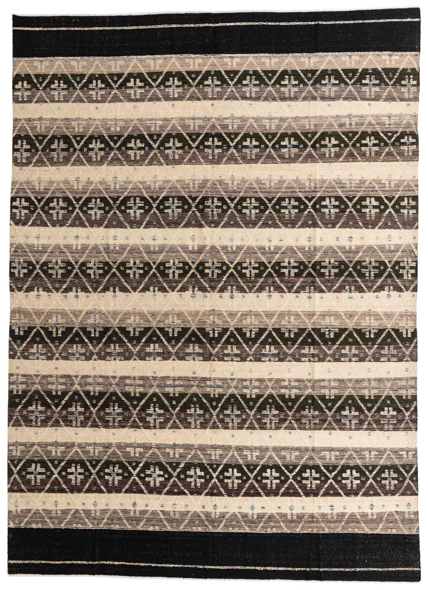 10' 4 x 14' 4 Hand Knotted Darya Wool Rug